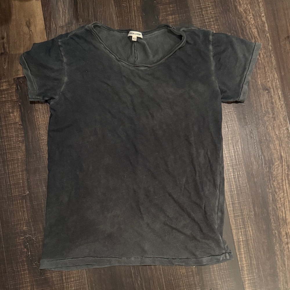 Cotton Citizen Charcoal Short Sleeve Tee